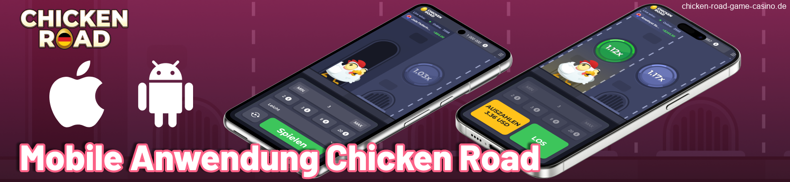 Lade die Chicken Road App für Deutsche herunter
