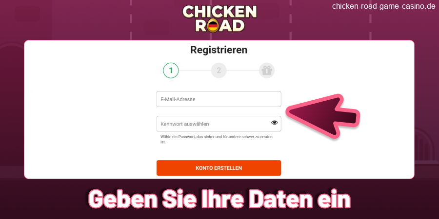Registrieren Sie sich bei Chicken Road Germany