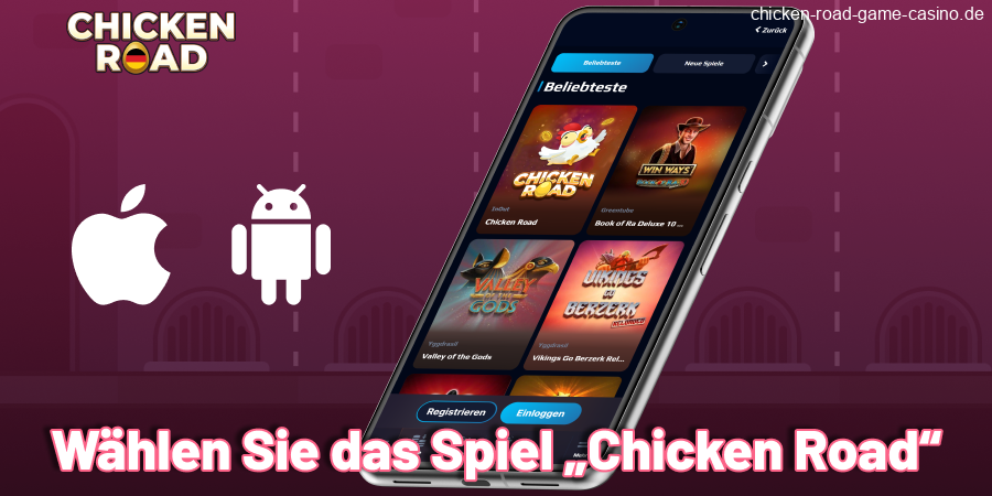 Das Chicken Road DE Spiel finden