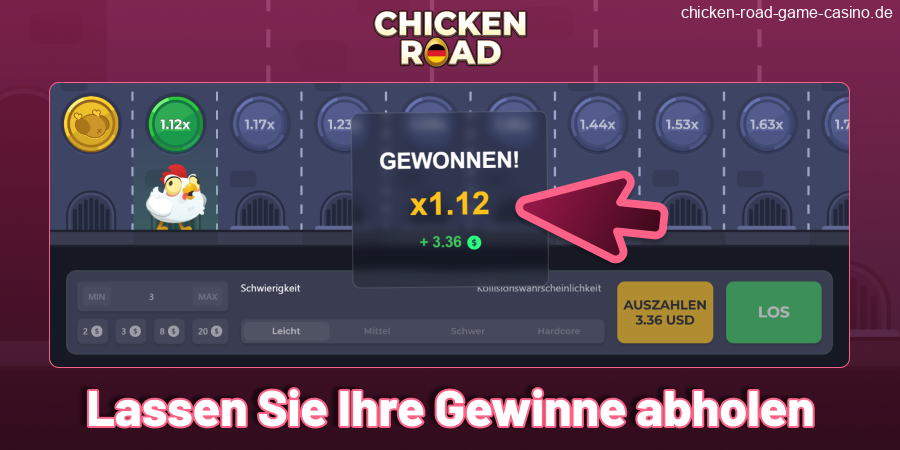 Lassen Sie Ihre Gewinne bei Chicken Road Germany auszahlen